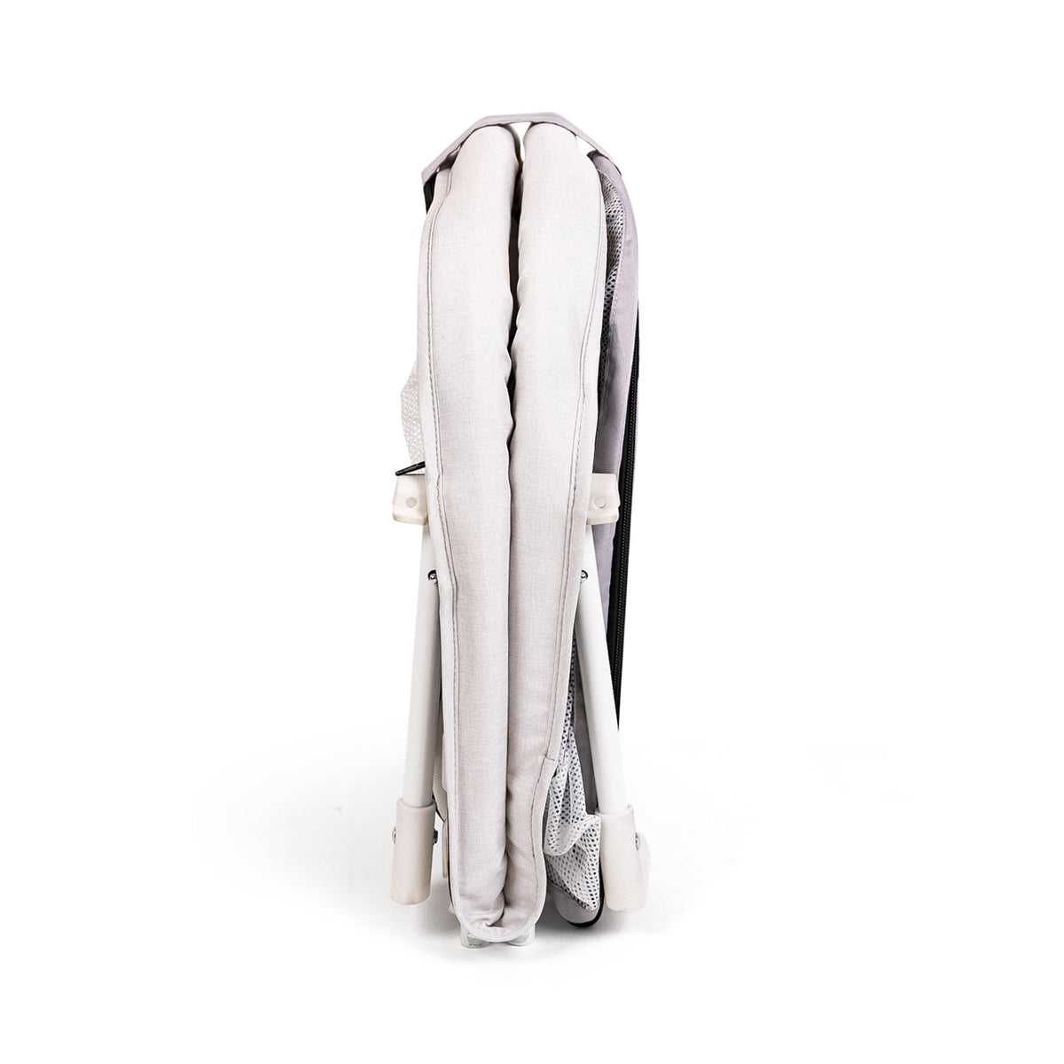 Lit bébé portable pliable avec filet – Gris bois flotté - Le Coin Bébé