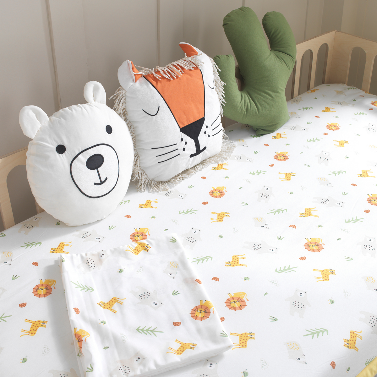 Orange Montessori Bedding Canopy and Sleep Set
