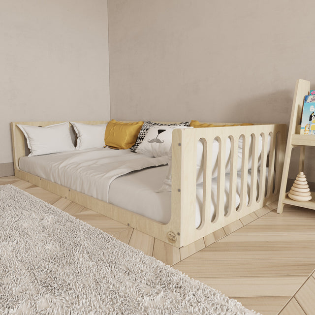 Toddler Bed with Rails
