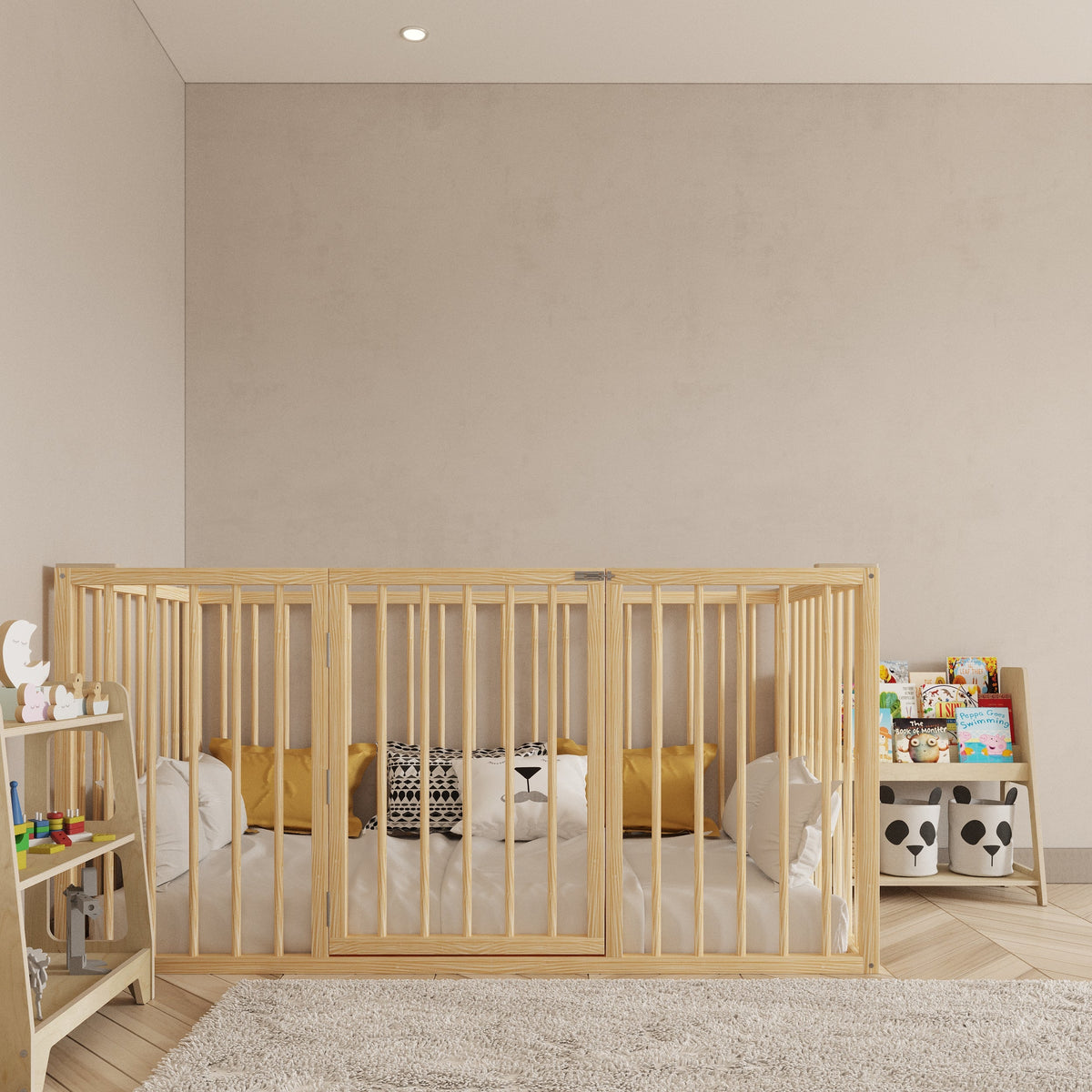 Playpen safety bed for special needs or autism
