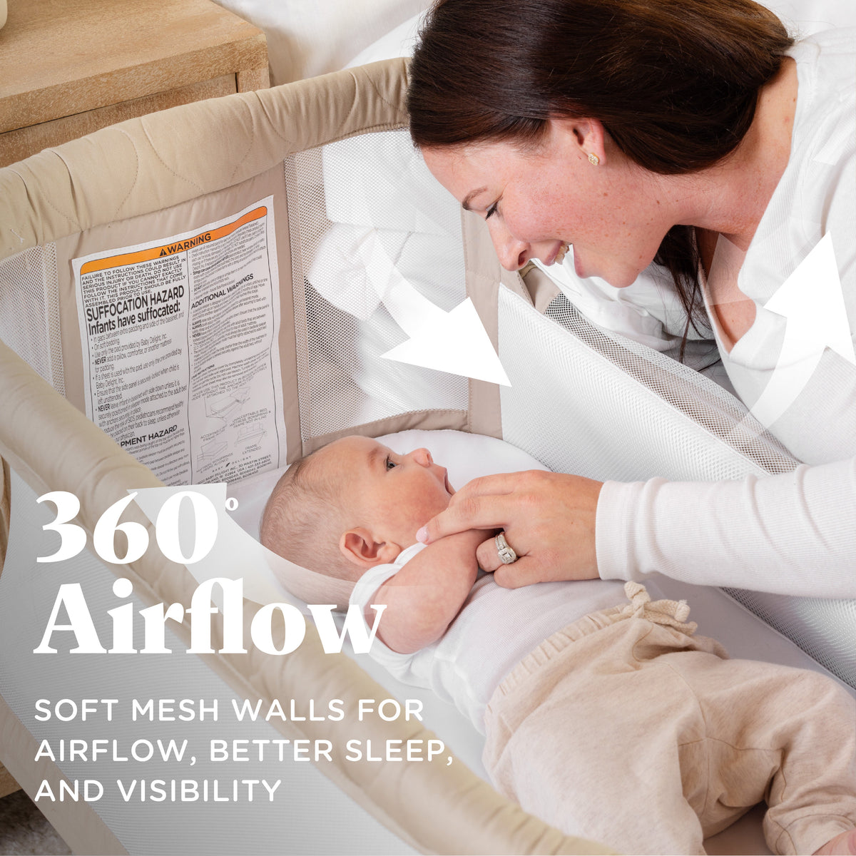 Lit cododo bébé coton bio réglable – Sésame - Le Coin Bébé