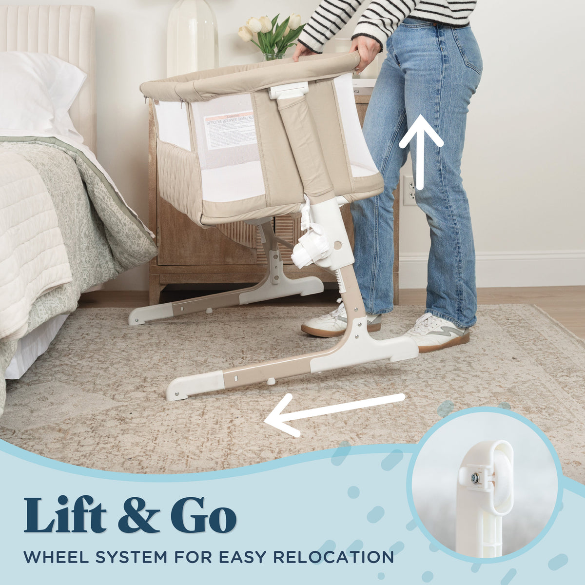 Lit cododo bébé coton bio réglable – Sésame - Le Coin Bébé