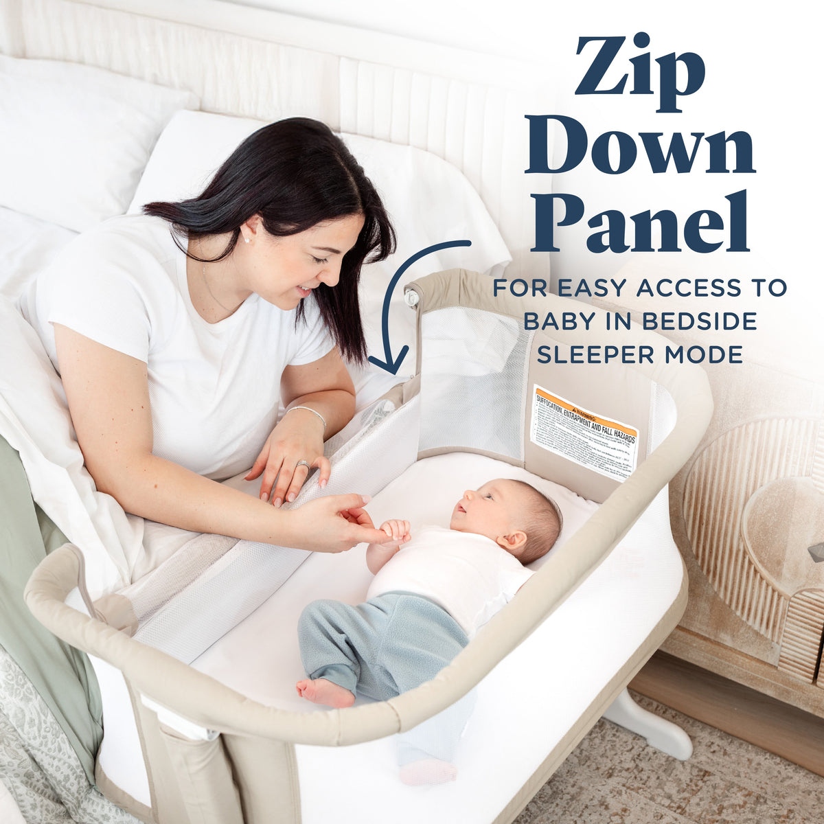 Lit cododo bébé coton bio réglable – Sésame - Le Coin Bébé