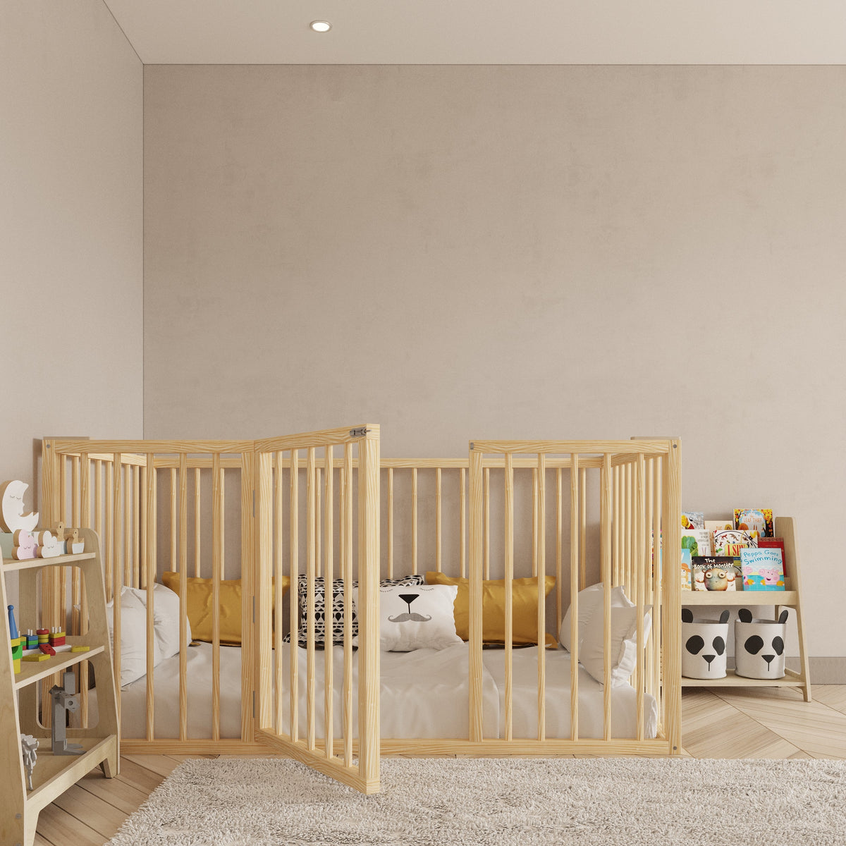 Playpen safety bed for special needs or autism