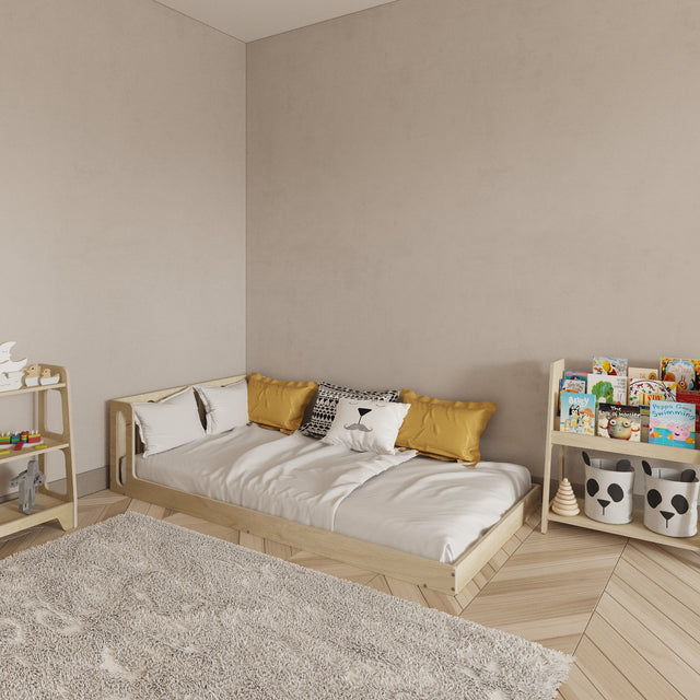 Montessori Birch Floor Bed