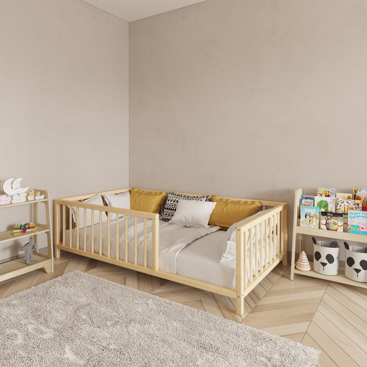 Montessori Bed with Legs