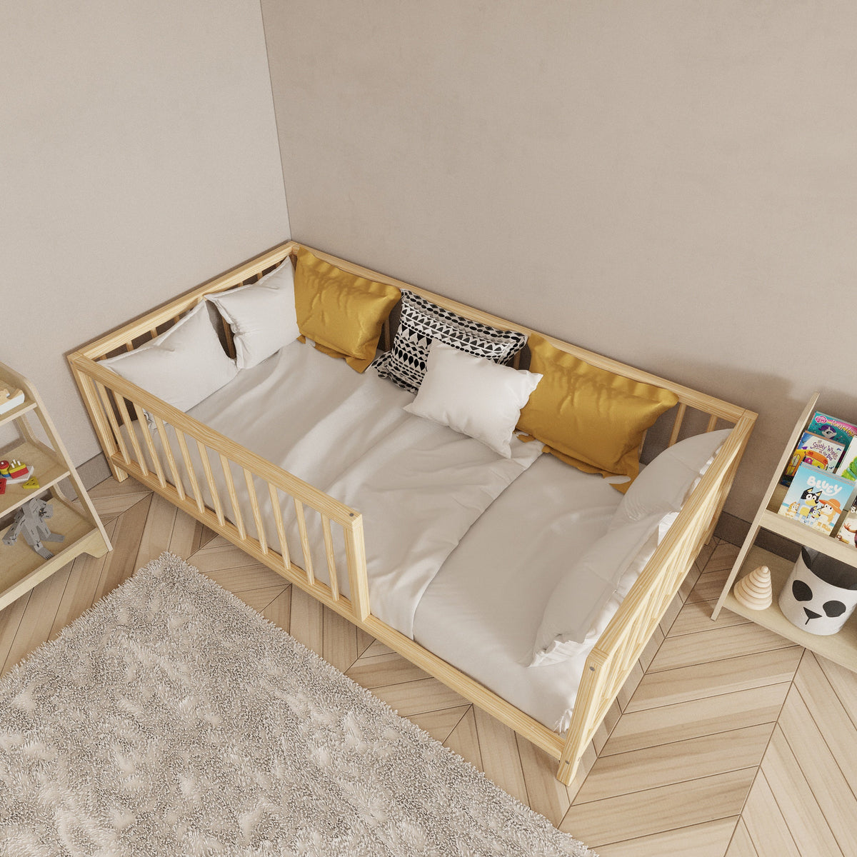 Montessori Bed with Legs