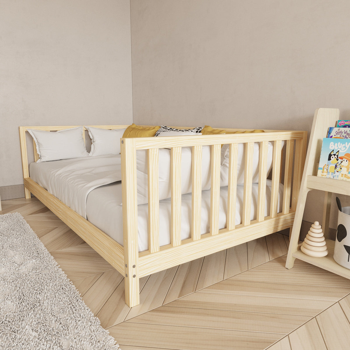 Open Access Montessori Bed with Legs