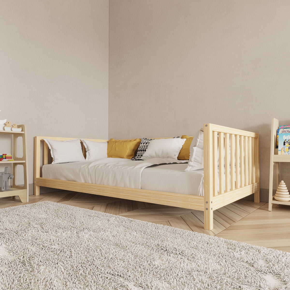 Open Access Montessori Bed with Legs