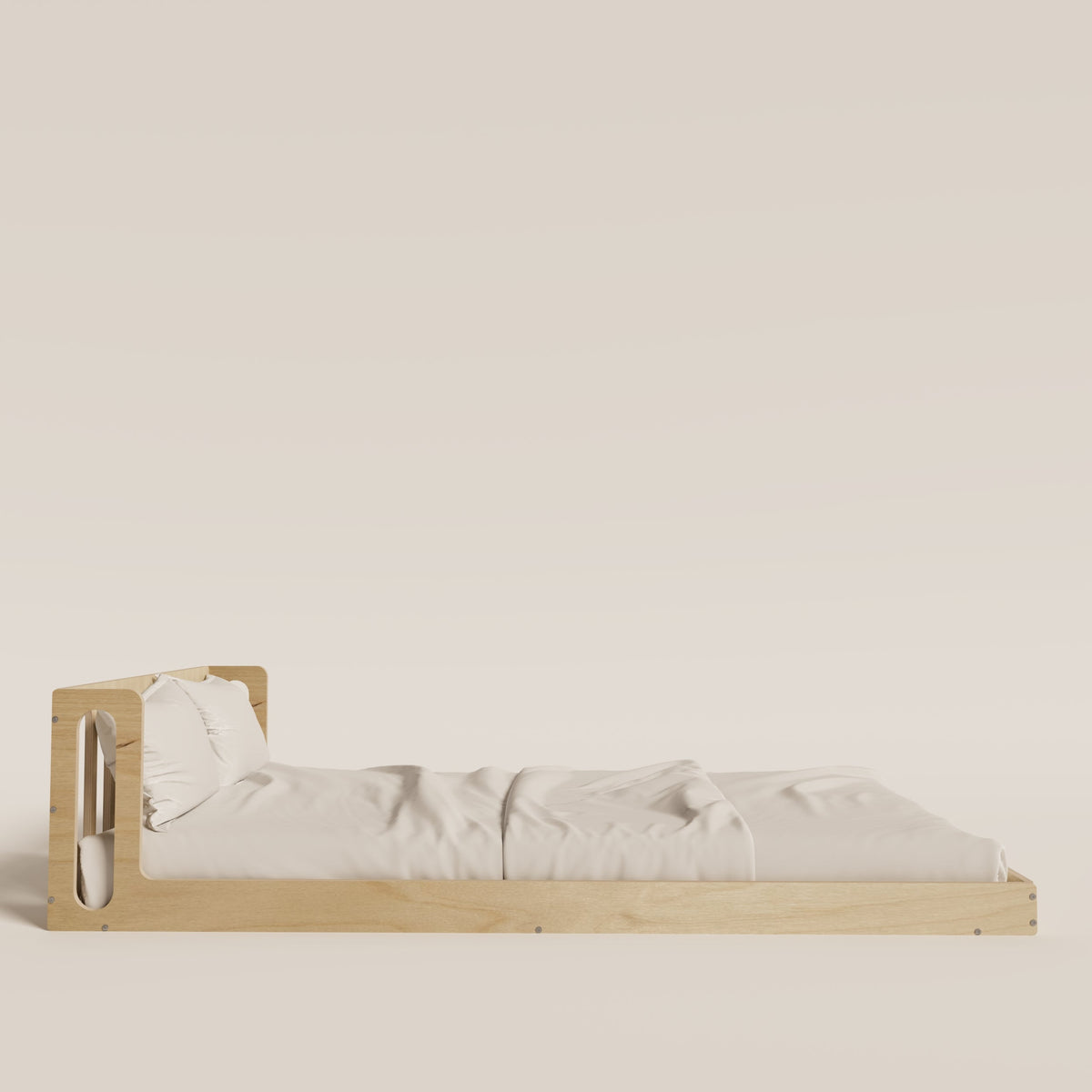 Montessori Birch Floor Bed