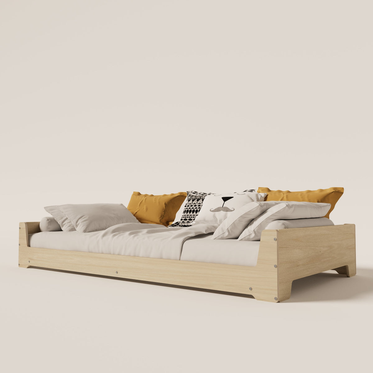 Toddler Birch Floor Bed