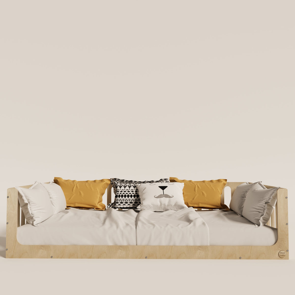 Toddler Bed with Rails