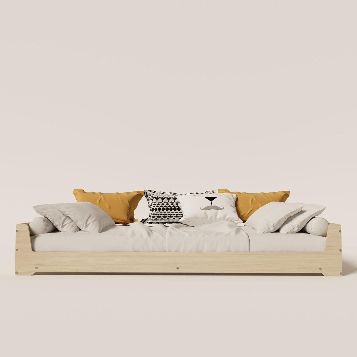 Toddler Birch Floor Bed