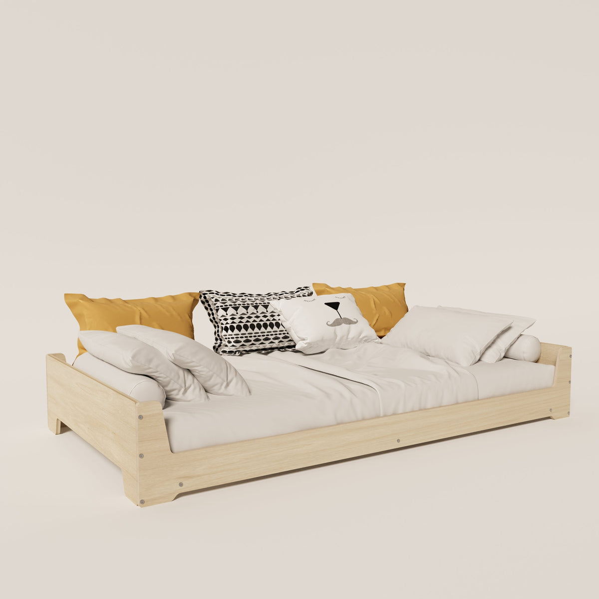 Toddler Birch Floor Bed