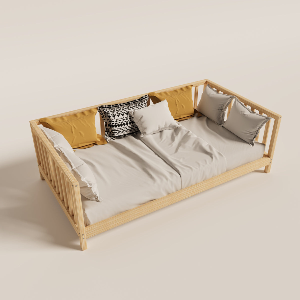 Open Access Montessori Bed with Legs