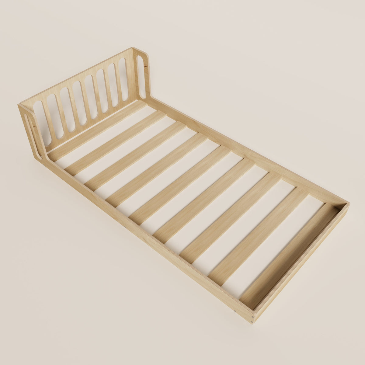 Montessori Birch Floor Bed
