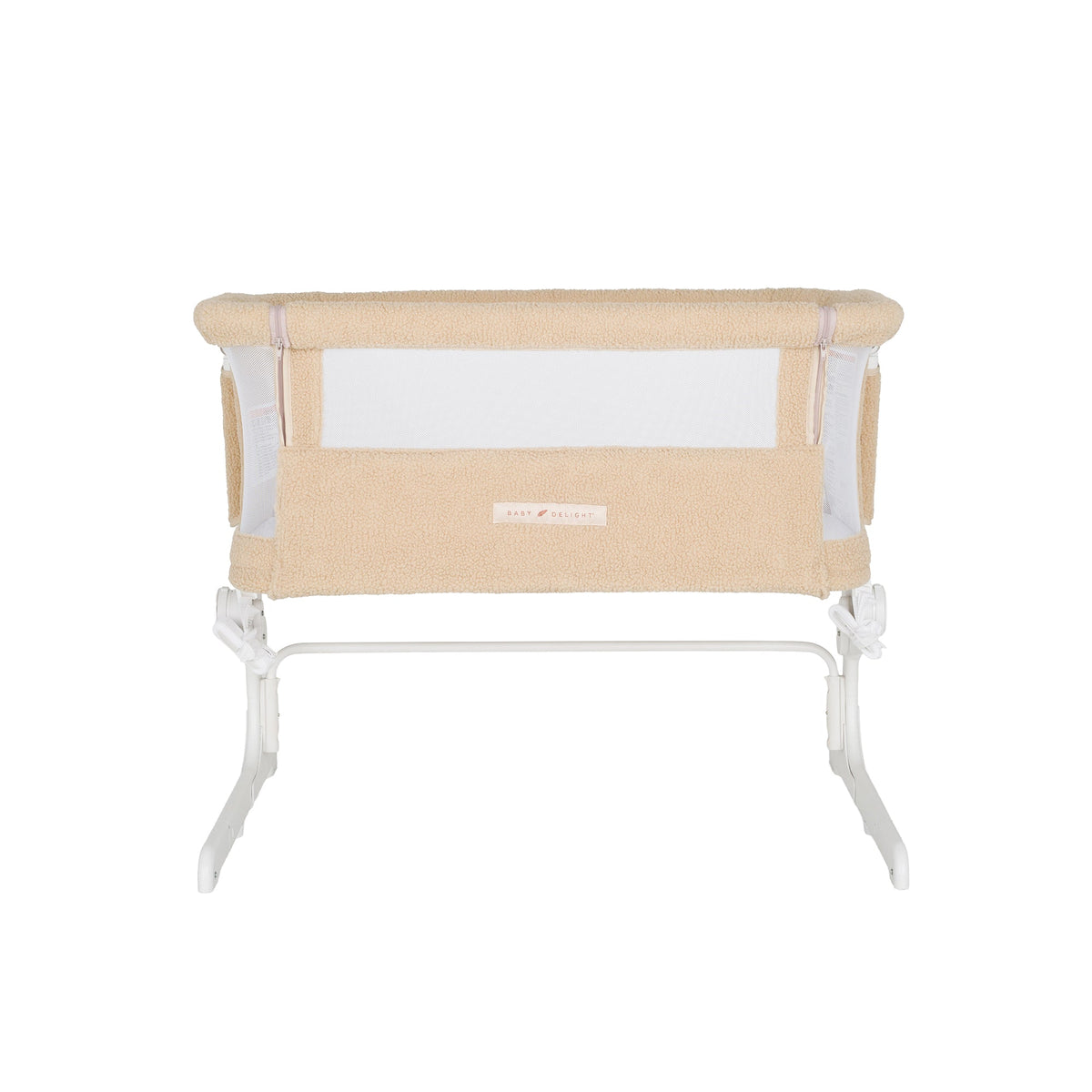 Lit cododo bébé réglable tissu douillet – Beige - Le Coin Bébé