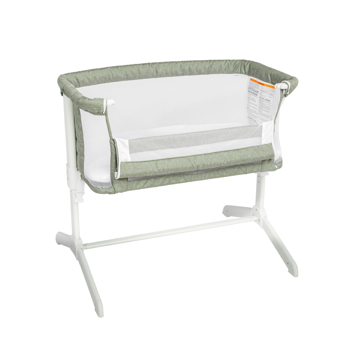 Lit cododo bébé réglable 7 hauteurs – Sauge chiné - Le Coin Bébé