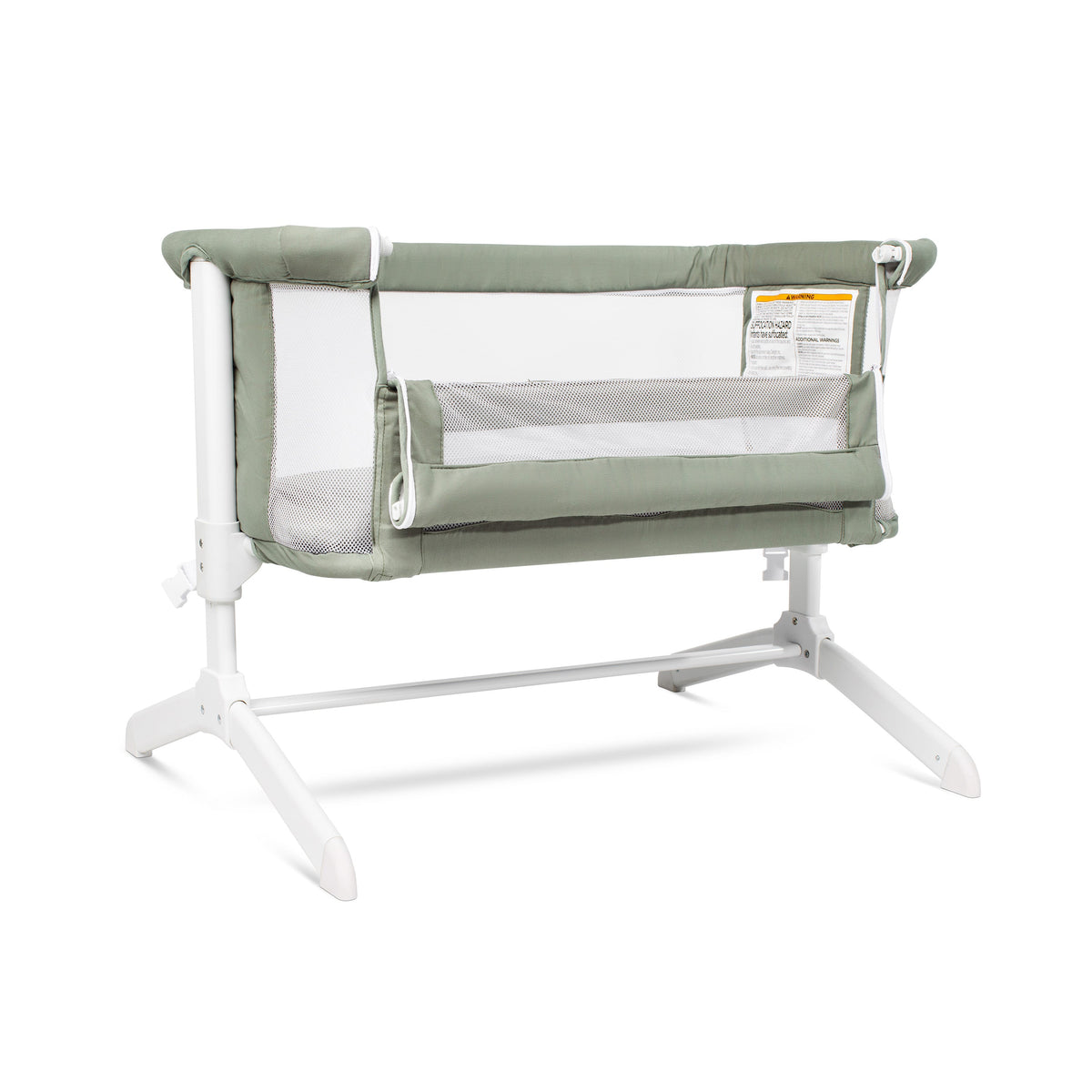 Lit cododo bébé coton bio réglable – Sauge - Le Coin Bébé