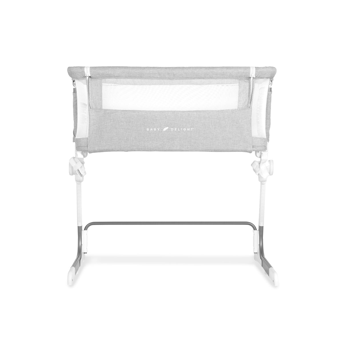 Lit cododo bébé réglable avec filet – Gris galet - Le Coin Bébé