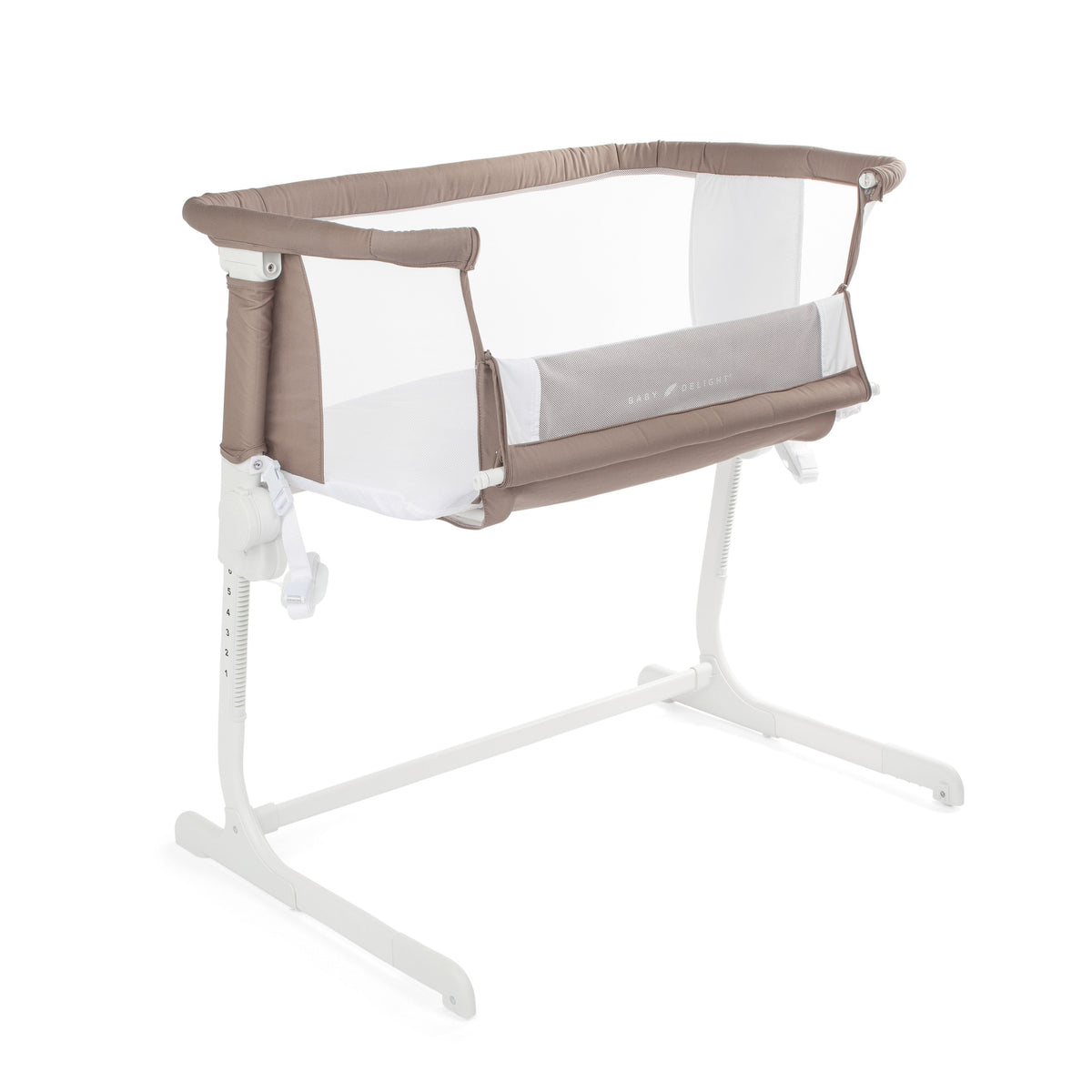 Lit cododo bébé coton bio réglable – Moka - Le Coin Bébé