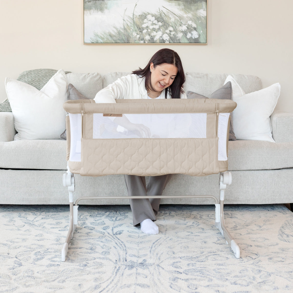 Lit cododo bébé coton bio réglable – Sésame - Le Coin Bébé