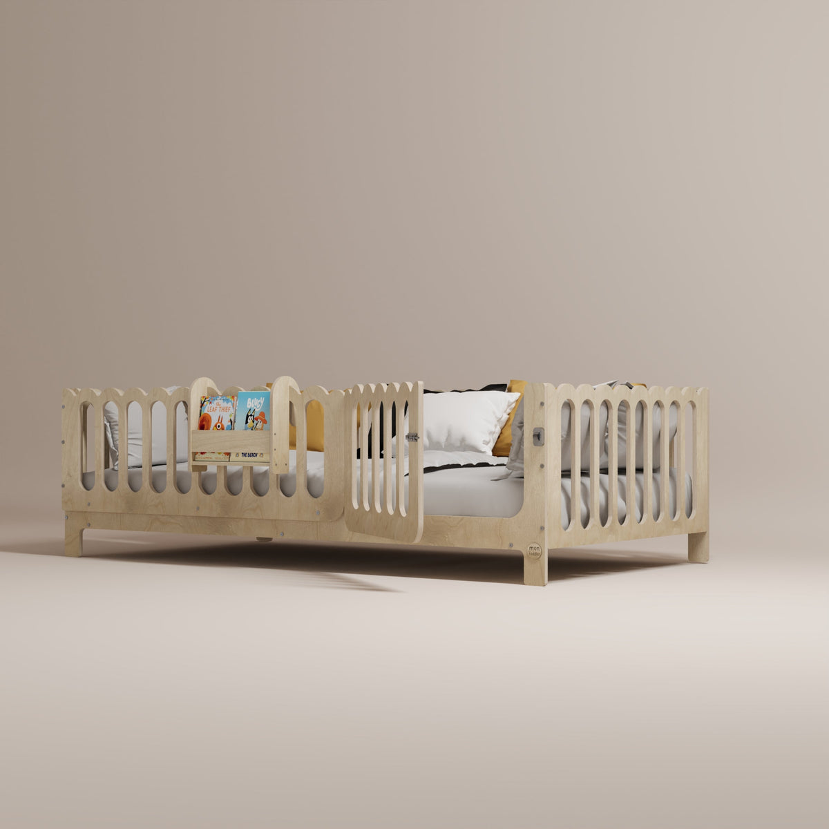 Montessori Bed with Legs - Wave